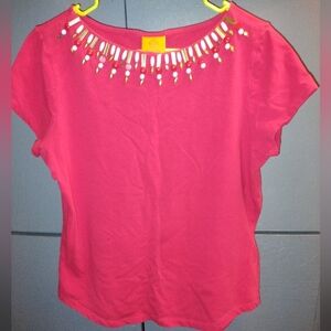 Ruby Rd.Size M Embellished  Blouse